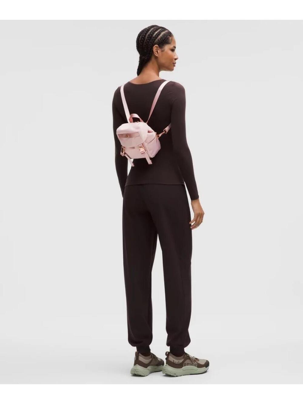 Lululemon Wunderlust Convertible Backpack Mini Pink 3L Crossbody Bag NWT